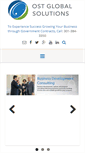 Mobile Screenshot of ostglobalsolutions.com
